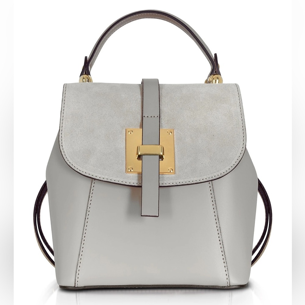 ⭐️NWOT Gisele 39 Palazia Suede and Leather Backpack⭐️